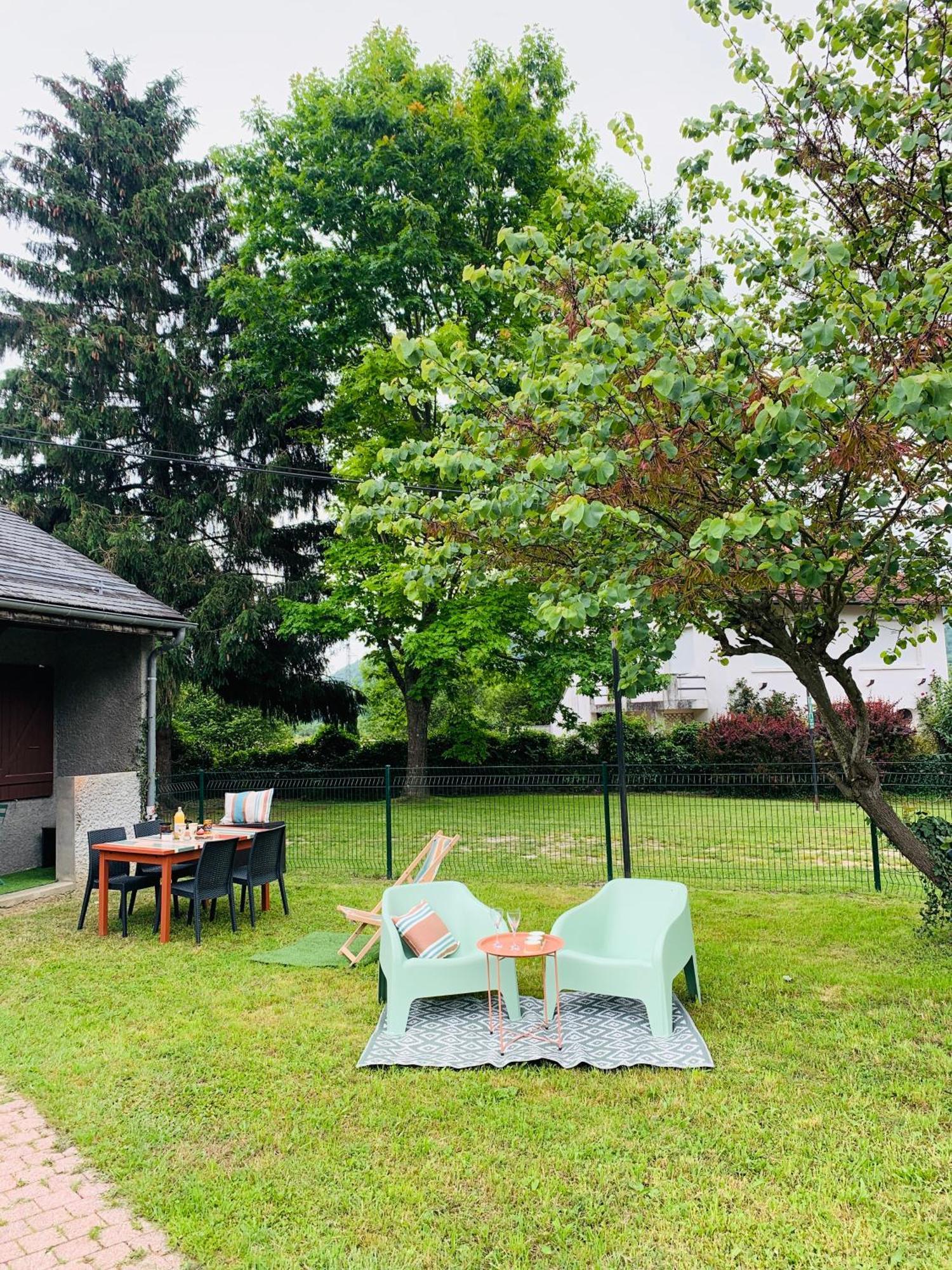 La Suite Unique - Le Jardin Sur Les Pyrenees- Vue Panoramique Montagne -Jardin Cloture Prive De 100M2-Parking-Linge De Lit Et Serviettes Compris- Bielle Exterior photo